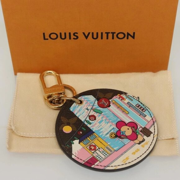 LOUIS VUITTON Monogram Vivienne Porte Cles Illustre Charm M00881 LV Auth 132790M - Picture 6 of 6